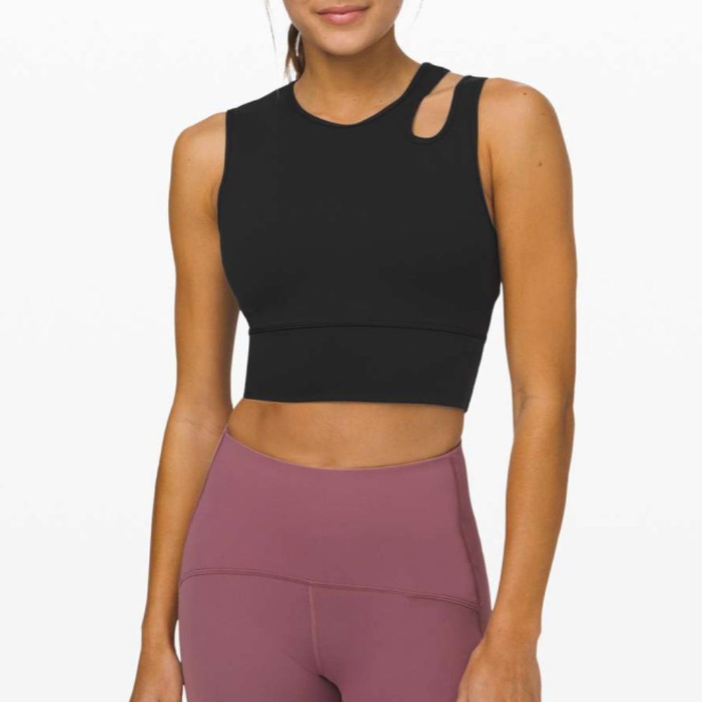 Lululemon Mastered Motion Cropped Tank